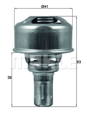 WILMINK GROUP Термостат, охлаждающая жидкость WG1426535